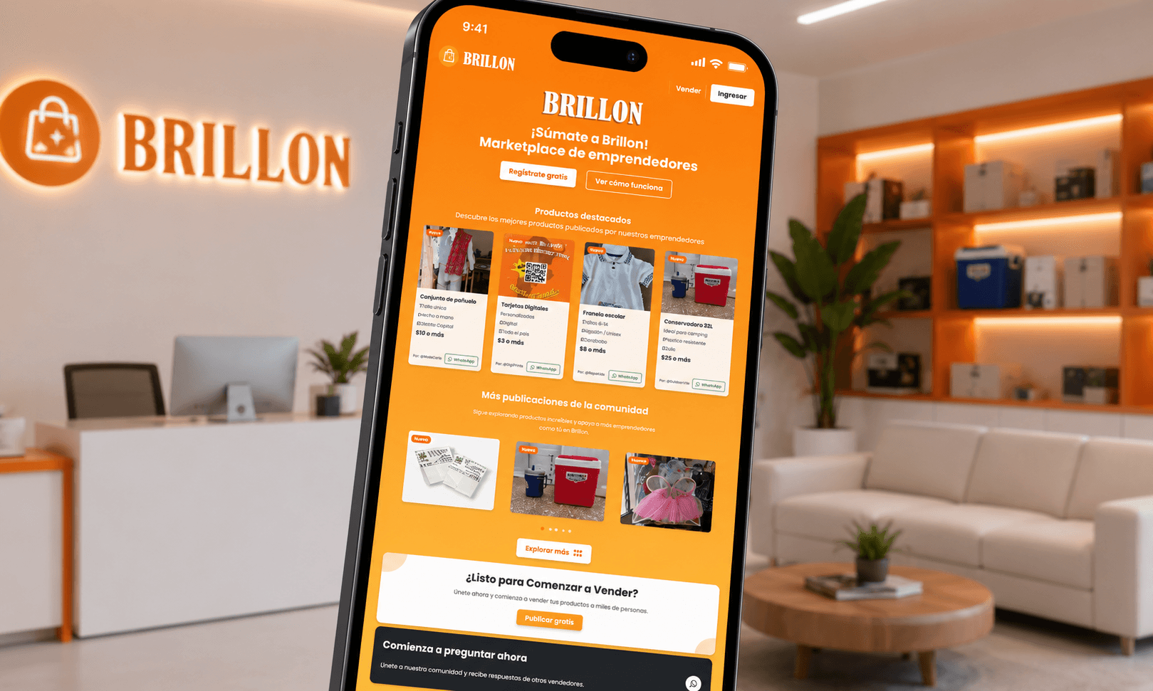 Brillon Marketplace - Plataforma Marketplace a medida