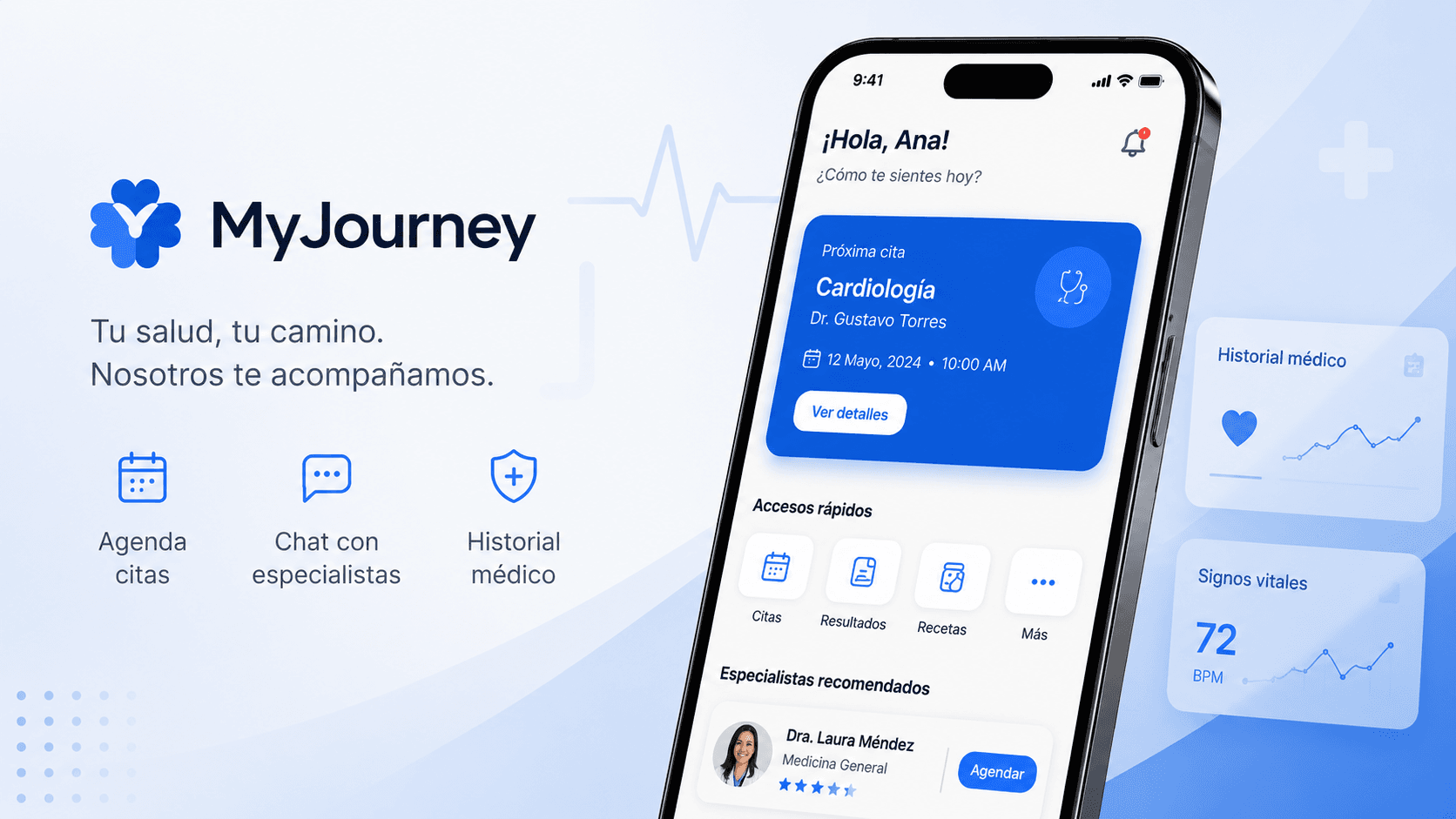 MyJourney - Aplicación móvil para salud
